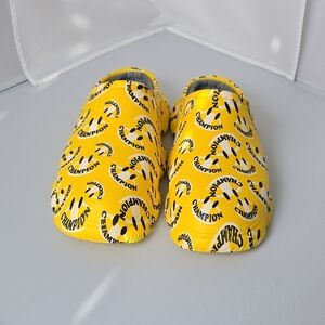 Champion Bright Yellow Slip-On Clogs